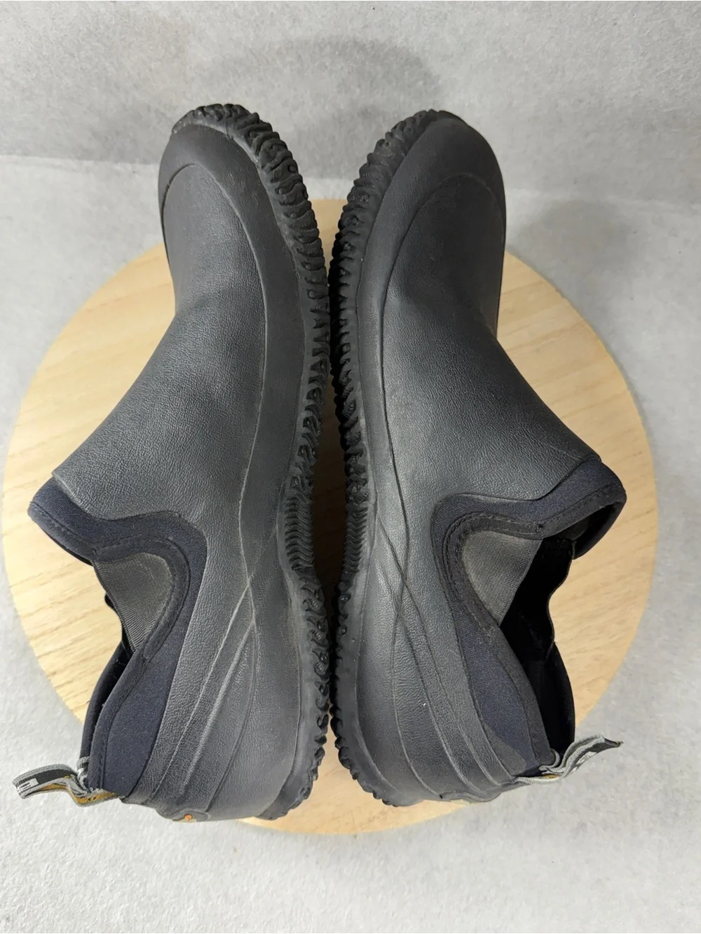 Bogs Urban Walker Black Waterproof Rubber Slip On Garden Shoes Men's Size 16